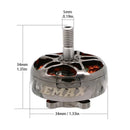 4pcs/lot EMAX ECOII Series eco ii 2807 6S 1300KV Brushless Motor For 7'' FPV Racing RC Drone Diy parts