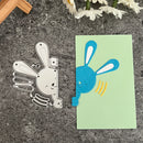 Easter Rabbit Metal Cutting Dies Stencils For DIY Scrapbooking Embossing Handcraft