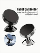 Magnetic Metal Phone Holder, Car Phone Mount, Universal Magnetic Phone Holder Stick-On, Suitable For All Smartphones