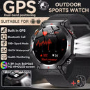Military Smart Watch T-Rex 3 Bulit-in GPS Compass Altimeter Barometric 10ATM IP69K Waterproof AMOLED Bluetooth Call Smart watch