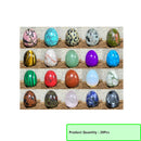 EG1-7 Yoni Egg Healing Crystal Stone Natural Gems Chakra Yoga Reiki Energy Quartz Mineral Specimen Easter Gifts Home Decor