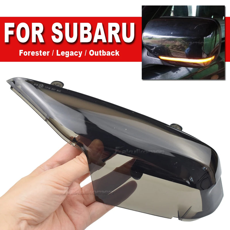 Car LED Dynamic Turn Signal Lights For Subaru Forester Side Mirror Blinker Indicator For Subaru Outback Legacy 2003-2008