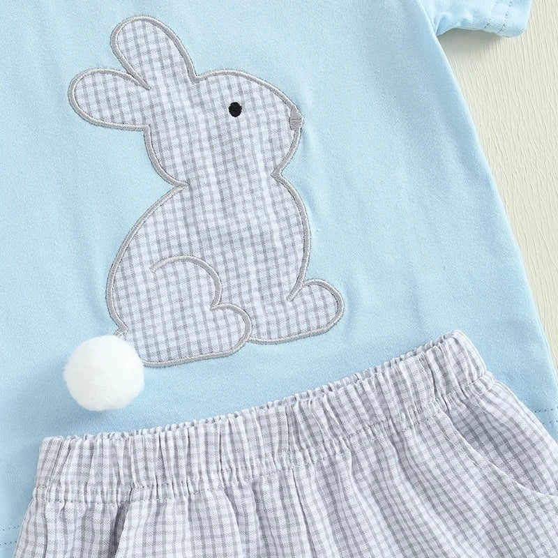 Toddler Girl Easter Dress Bunny Embroidery Sleeveless Floral Print Princess Dress with Matching Headband for Spring Summer