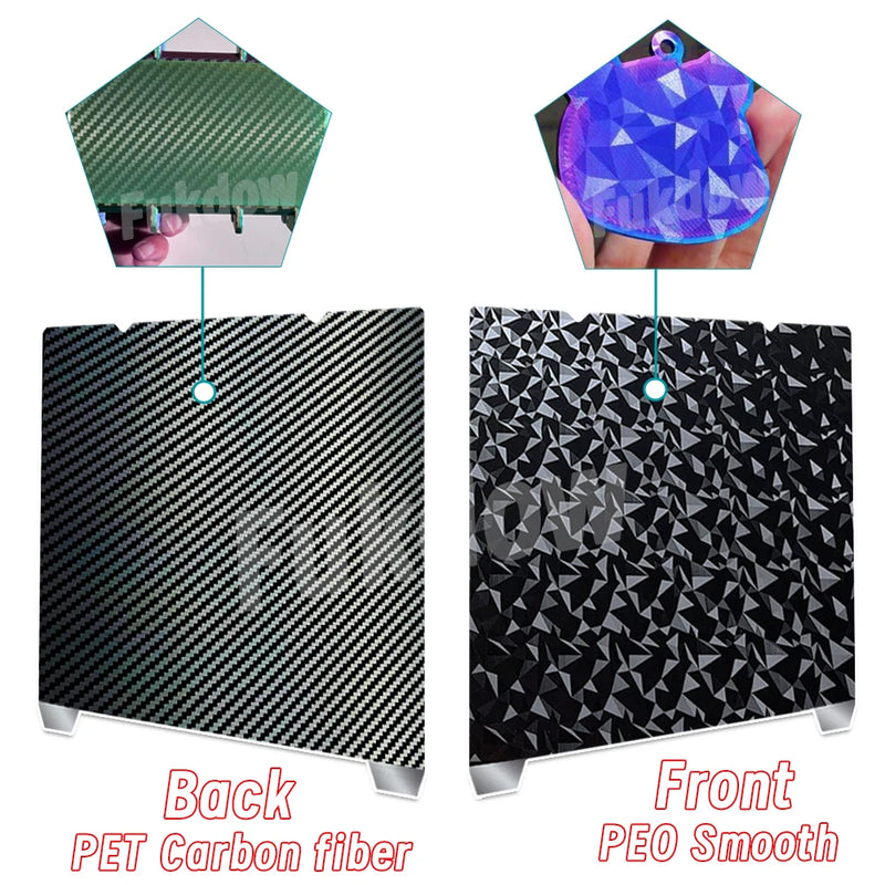 For Ender 3 v3 se/KE Build Plate PET PEO PEY H1H For Creality K1/ K1C PEI Honeycomb Build plate 235 x 235 build plate magnetic