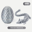 3D Printing Dragon Eggs 12 Inch Dragon Toy Easter Eggs Hinged Dragon Stress Relieving Toy Interior Decoration Office Decorations