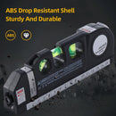 Laser Level Multipurpose Line Laser Leveler Tool Cross Line Lasers With 8FT 2.5M Standard Measure Tape and Metric Rulers