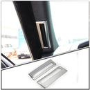 2 PCS Car A Pillar Air Conditioning Vent Trim Stickers ABS Chrome for Land Rover Range Rover Sport Vogue Discovery 5 Accessories