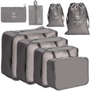 Oversize 6-piece travel kit clothes shoes trimmer travel kit cubic suitcase trimmer household storage
