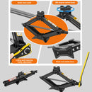 Car Tyre Changing Tools Kit Universal Scissor Jack 2 Ton Labor-Saving Scissor,with Hexagonal Lug Wrench for Cars/SUVS/Sedans