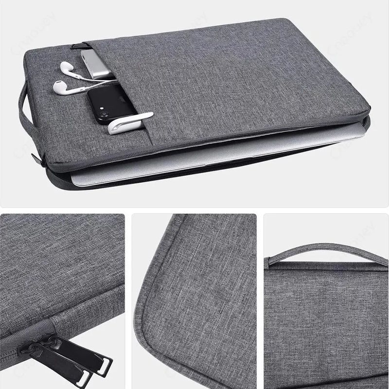 Laptop Sleeve Handbag Case for HP 13.3" 13.5" 14" 15.6" 16" Waterproof zipper Portable Notebook Cover for HP 11.6" 12.5" Bag