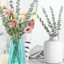 10pc 38CM Artificial Plants Eucalyptus Leaves Green Leaf Branches Flowers Wreath DIY Bouquet Centerpiece Wedding Home Decoration