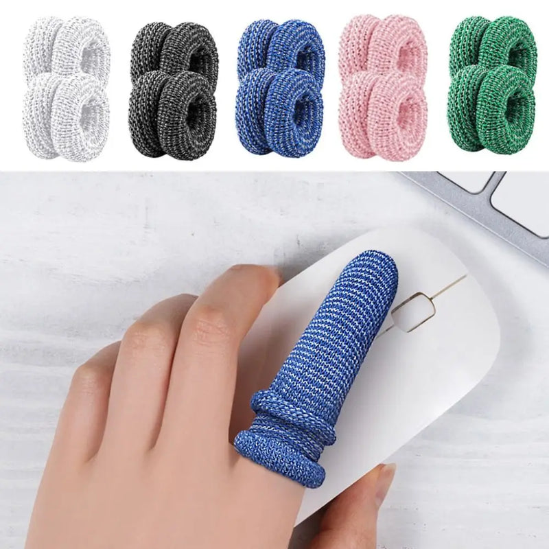 10PCS Disposable Cotton Finger Cots New Protectors Multicolor Finger Covers Breathable Non-slip Sports Safety Work