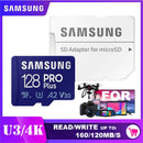 SAMSUNG EVO Plus Speicherkarte 32GB/SDHC 64GB/128GB/256GB/512GB SDXC Micro SD/TF Flash-Karten MicroSD UHS-1 für Telefon Drohne Kamera