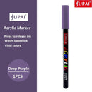 Jupai 1 STÜCK Acrylmarker Stifte Plumones 24 Farben Malerei Schreibwaren Keramik Glas Stoff Graffiti Wasserdicht Wasserbasiert