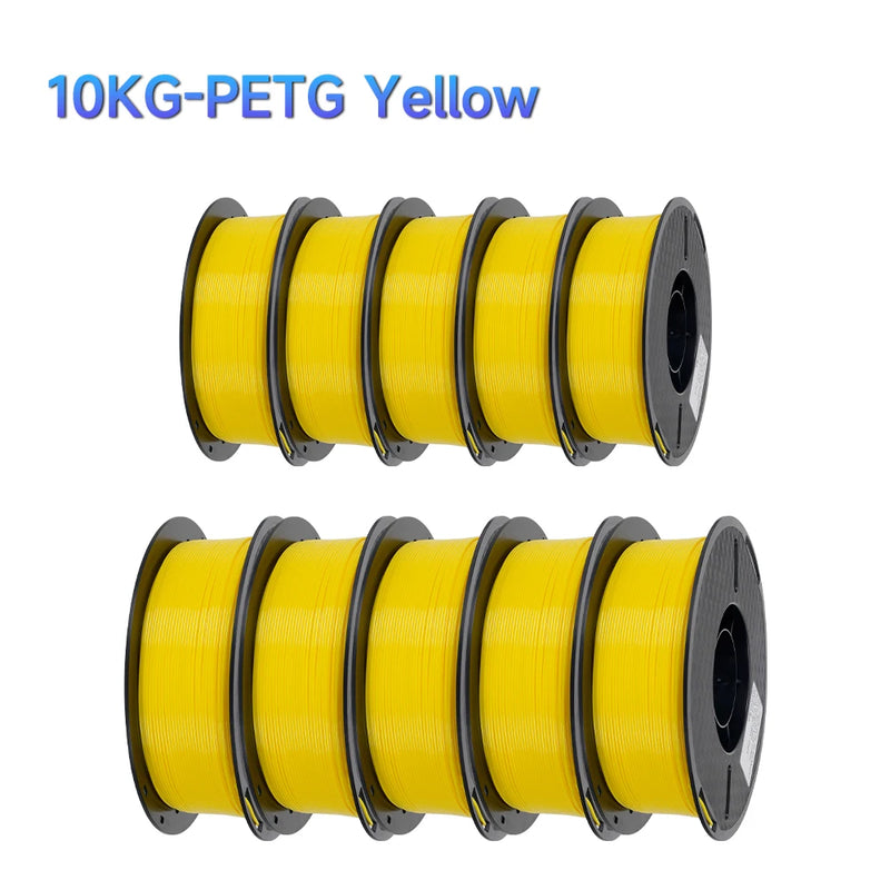10/5kg PETG Filament For 3D Printer Plastic Material 22LBS 1.75mm Non-Toxic Eco-Friendly PETG 3D Filament Consumables for Ender