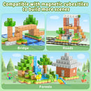 Magnetic Blocks-88 Pcs Building Toys for 3+ Year Old Build Magnet World STEM Sensory Construction Toys	Halloween Christmas Gifts