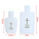 60/100/200ml Easter Plastic Water Bottle Religious Articles Easter Holy Water Bottle With Gold Blocking Logo Holy Water