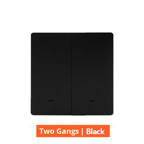 Benexmart Zigbee Wireless Switch 1 2 3 4 Gangs Scene Control Smart Home Devices Works with Tuya Click On Off Scene Switch Black