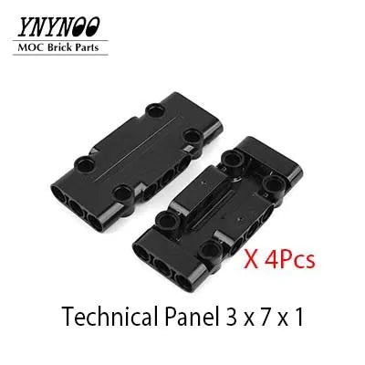 NEW Technical DIY Car MOC Parts Flat Panel Plate Mechanical Building Blocks Brick Toy 11954 18944 18945 24116 24119 62531 64782