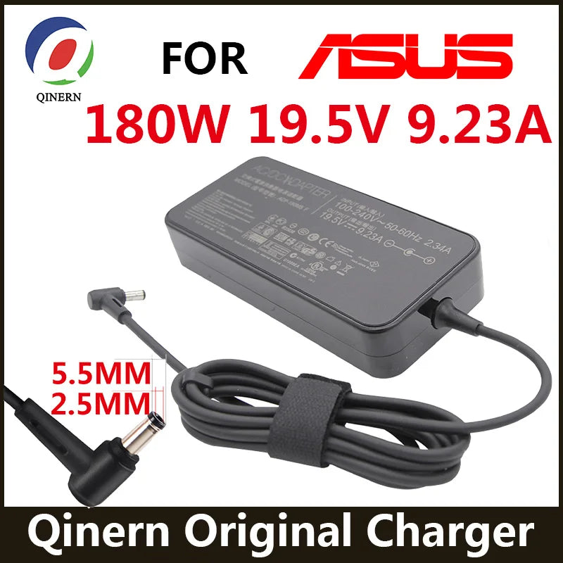 180W 19.5V 9.23A 5.5*2.5MM Laptop Adapter for Asus ROG G75 G75VW GL502VTGL502V G75VX GL502 G750JMN Gaming Charger  Power Supply