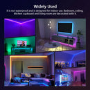 ColorRGB, LED Strip Lights 10M 15M, Music Sync Color Changing RGB LED Strip 24-Key Remote,APP Control, SMD5050, For TV PC Home