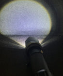 Led Swat Tactical Flashlight. Rechargeable Professional 608 with 1 or 2 stack