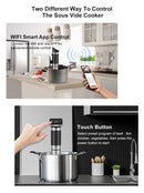 The Precision Immersion | 5th Gen WiFi Sous Vide Precision Cooker with Smart App Control