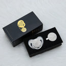 MIYOCAR SGS all bling pacifier and pacifier clip BPA free dummy Luxury unique design pacifier handmade with Rhinestone
