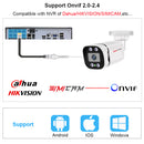 4K Poe Videoüberwachungskamera IP Onvif Audio 48V POE/DC 12V 4MP/5MP/8MP Nachtsicht Bullet Wasserdichte Überwachungskamera für NVR