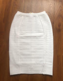 The Siren Silhouette | Structured Bandage Bodycon Skirt