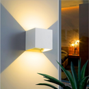 12W LED-Außenwandleuchte RGBCCT Dimmbar Tuya Smart Life Steuerung Bluetooth-kompatible Wandlampe für dekorative Atmosphäre