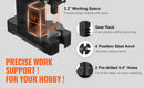 SucceBuy 1 Ton Arbor Press Manual Arbor Press Cast Iron Heavy-duty Manual Desktop Arbor Press Precision Hand Press for Stamping