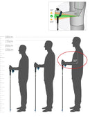 The Ridgeline | Ultra-Light Carbon Fiber Trekking Poles — Quick-Lock Collapsible Trail Companion