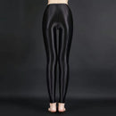 2020 Sexy Satin Glänzende Leggings Hose Glitzer Strümpfe Glänzende Japanische Knöchellange Hose Hohe Taille Strumpfhosen Damen Yogahose