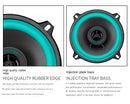 The Door Panel Upgrade | Coaxial Car Speaker Set, 4 to 6.5 Inch
