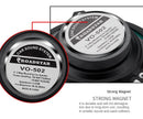The Door Panel Upgrade | Coaxial Car Speaker Set, 4 to 6.5 Inch