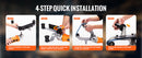 SucceBuy Pipe Tube Polisher Sander 1000W Pipe Belt Sander 100-3200rpm Belt Sanding Machine for Burnishing Finishing Rust Removal