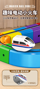 The Circuit Express | 118-Piece DIY Magnetic Track Building Set
