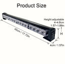 The Sentinel Array | 16-LED High-Power Emergency Strobe Light Bar