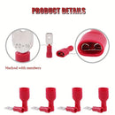 The Junction | 200-Piece Insulated Spade Terminal Kit, 6.3mm