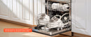 SucceBuy 17 Piece Pots and Pans Set Nonstick Detachable Handle Cookware Kitchen RV Cooking Sets, with Frying, Sauce, Saute Temp