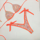 The Venus Contour | Diamond Rhinestone Bandage Bikini Set