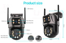 The Watchtower | 4K 8MP Dual-Lens PTZ Outdoor WiFi Security Camera