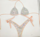 The Venus Contour | Diamond Rhinestone Bandage Bikini Set