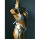 The Capri Diamond | Rhinestone-Encrusted Bikini Set