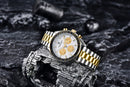 The Argent Eclipse | PAGANI DESIGN 2026 Silver Gold Moon Phase Luxury Chronograph