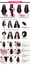 The Cascade | 360 Full Lace Invisi Strap Wig, Water Deep Curly Human Hair