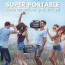The D9 Thunder | 100W Peak Portable Bass Bluetooth Speaker, IPX6 Waterproof