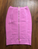 The Siren Silhouette | Structured Bandage Bodycon Skirt