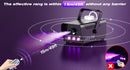Fieryzeal 500W Fogger Stage RGB LED Effect DJ Smoke Machine Disco Wedding Fogger Machine Stage lights